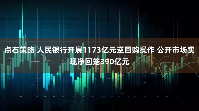 点石策略 人民银行开展1173亿元逆回购操作 公开市场实现净回笼390亿元